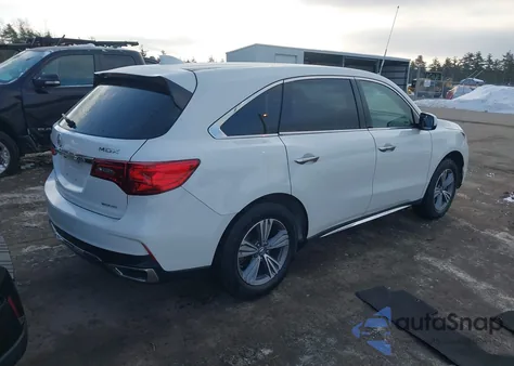 2020 Acura Mdx Standard из США, поврежденный, VIN 5J8YD4H32LL035902